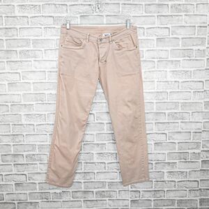 RUFSKIN Men's Stretch Denim Skinny Jeans in Peach Pink size 34 USA Made